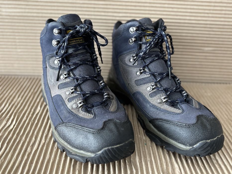 Botas de caminhada azuis n43