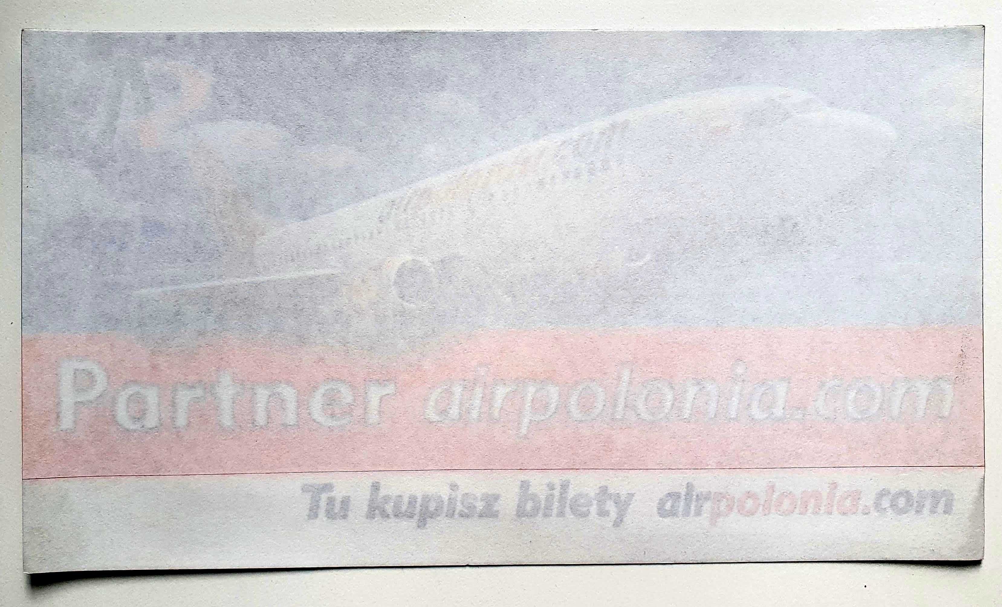 Air Polonia sticker / naklejka