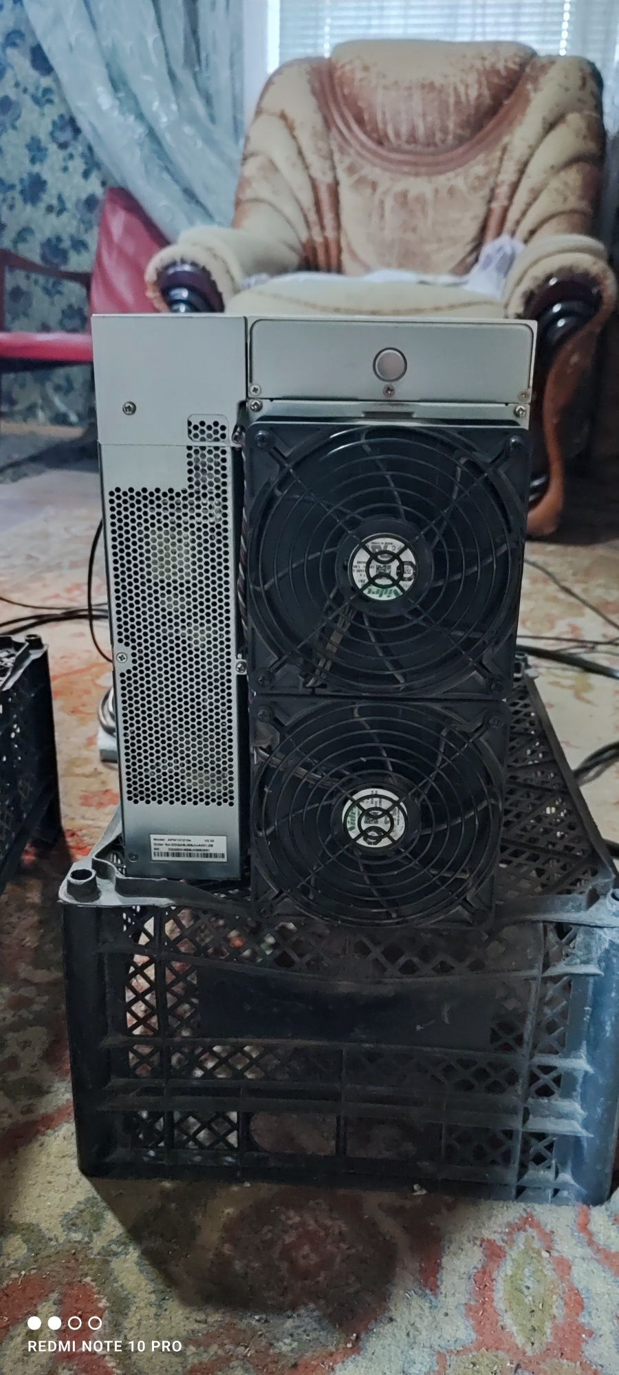 Asic S19 90Th/s 3250 Вт SHA-256, 126чипов, алюминиевых платах