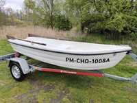 360 x 135 łódź łódka wędkarska dwupłaszczowa