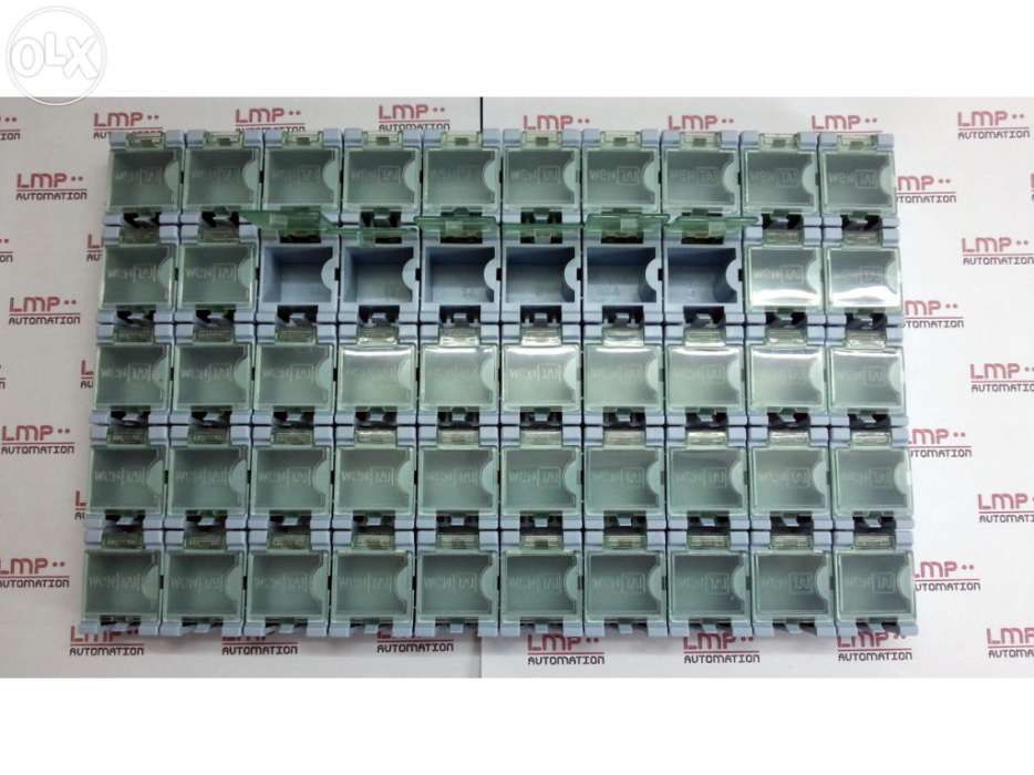 Caixas modulares componentes electronicos SMD com tampa