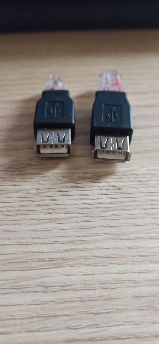 Fichas RJ45/USB E RJ11/USB