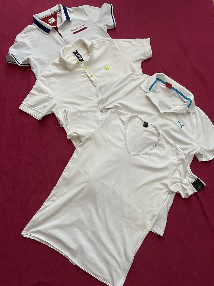 Футболки Replay р-р L, XL,  Guess р-р M, Puma р-р L