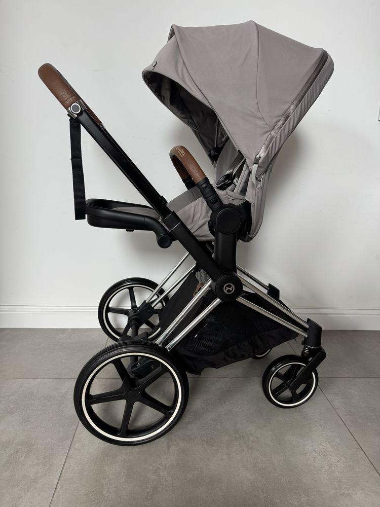 Cybex Priam 4.0 2w1 Soho Grey / Chrome Brown