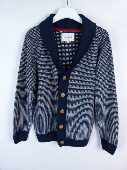 River Island męski rozpinany sweter  / M