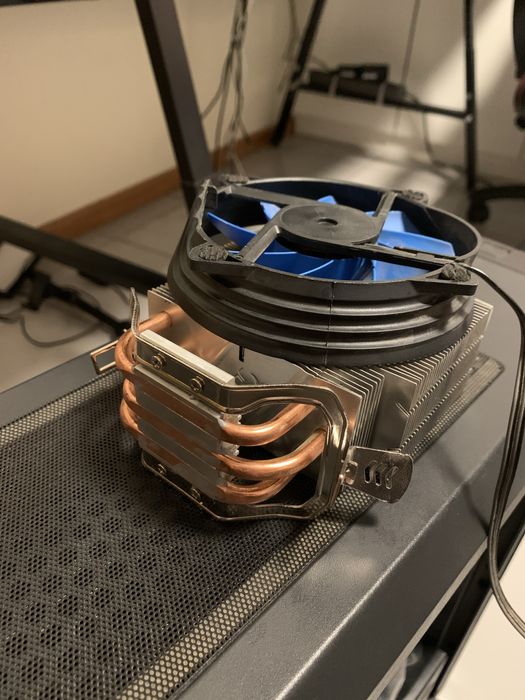 Tower cougar mx330 black + PSU + cpu fan