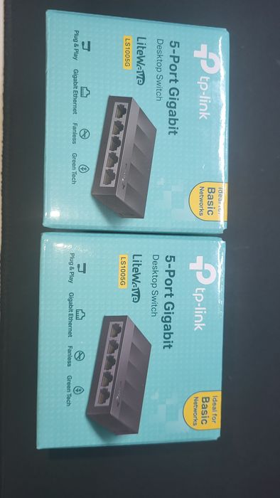 TP-Link switch 1Gb 5portas LS1005G