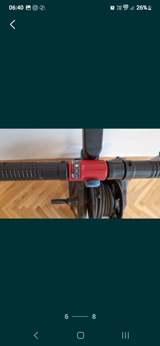 Myjka ciśnieniowa erbauer 3000w 180bar