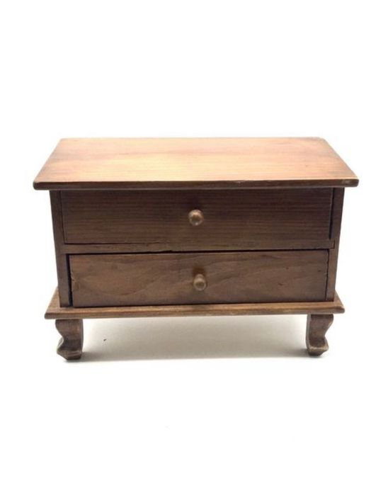 Guarda jóias comoda pequena antiga