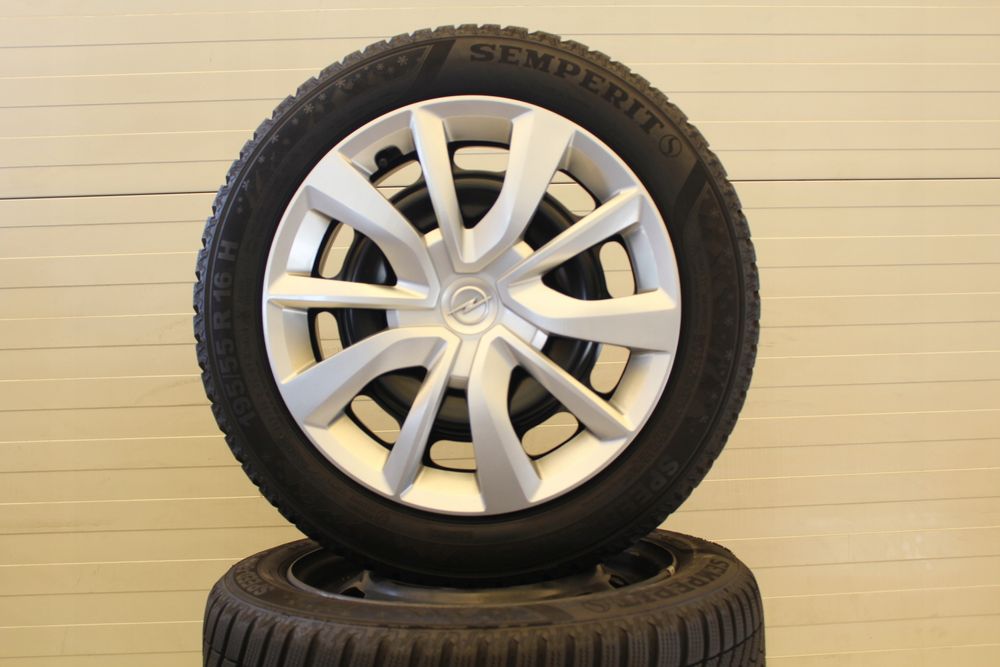 koła zimowe do opel corsa f peugeot citroen 16 4x108 et38 jak nowe