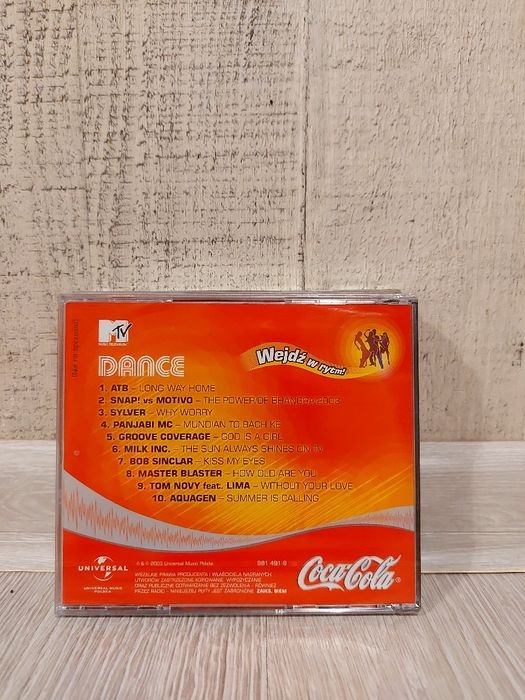 Plyty cd pop disco techno rock MTV hits orginal