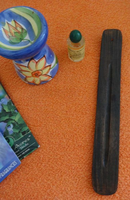 Conjunto Queimador de essências + Suporte Incenso