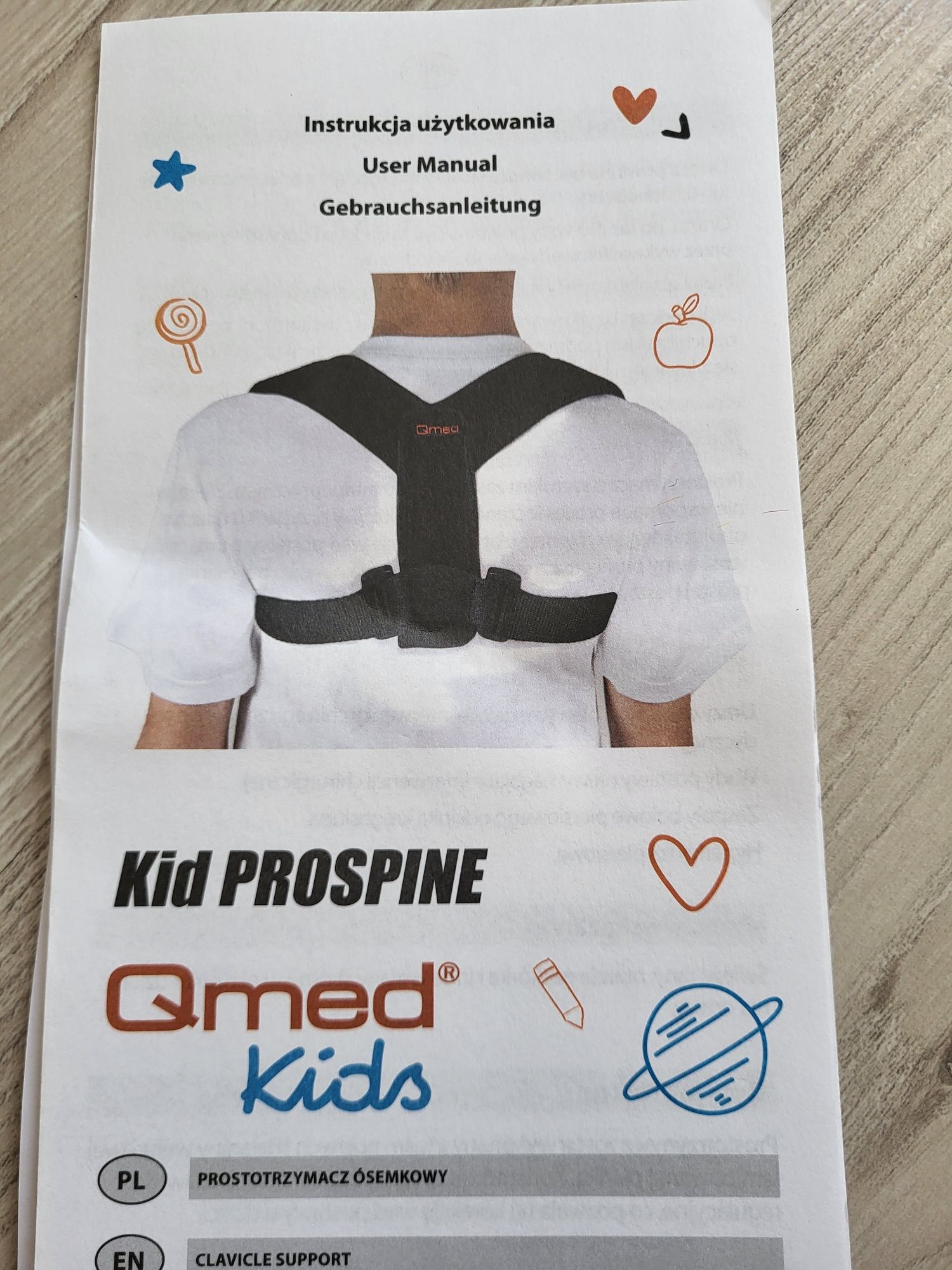 Qmed kids orteza ósemkowa na obojczyk