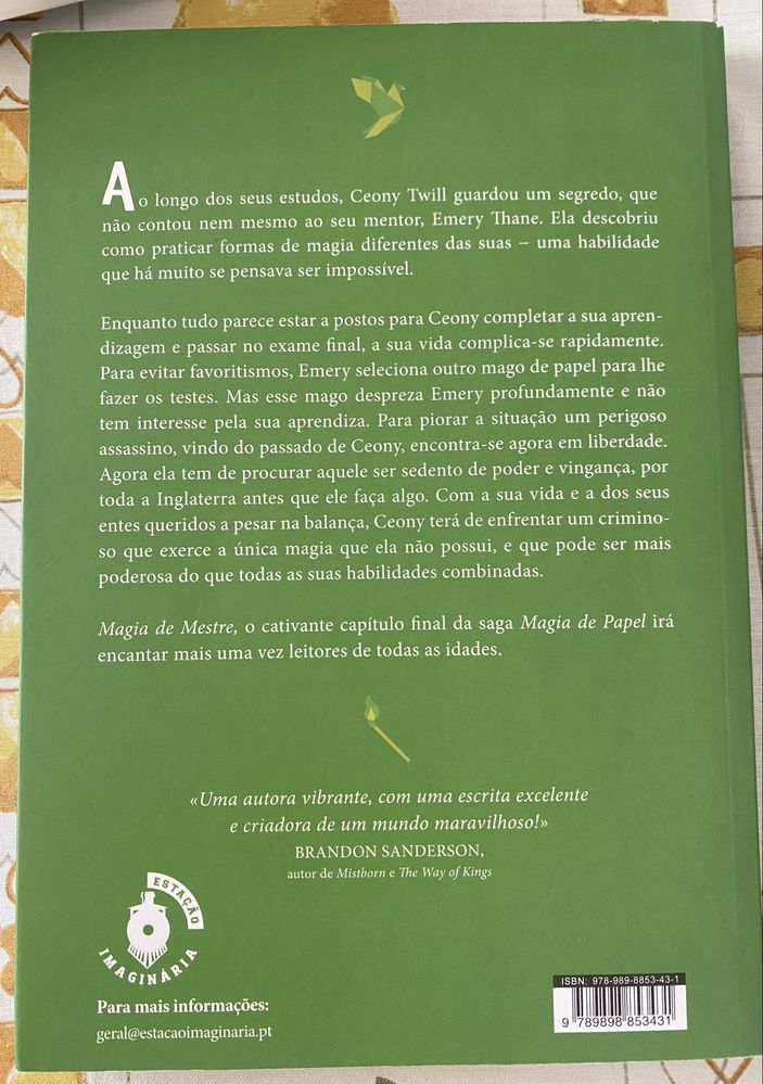 Livro Magia de Mestre