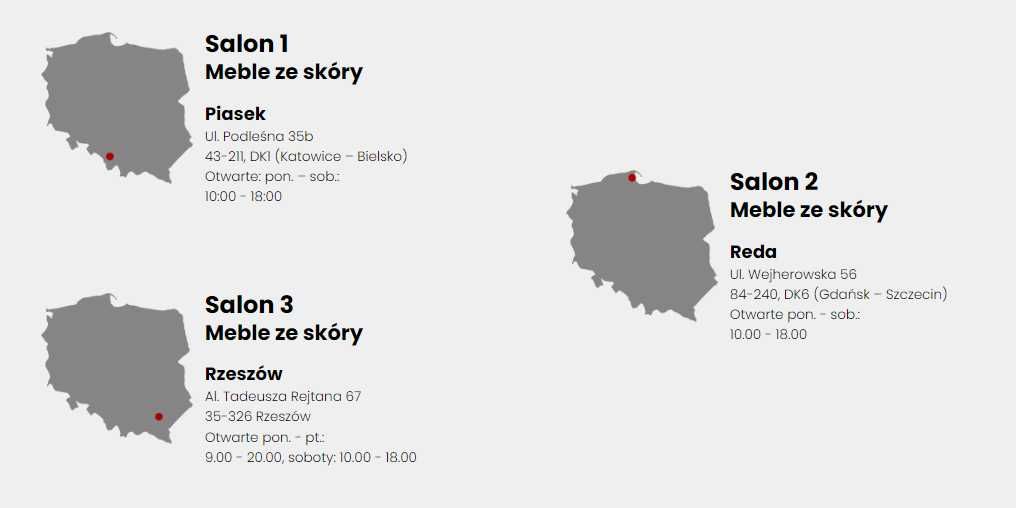 Komplet wypoczynkowy REGIS 311 Skóra naturalna 100%! Relaksy + spanie