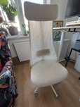 Fotel biurowy Ikea Järvfjället Gunnared materiałowy