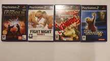 Jogos Playstation 2 originais.