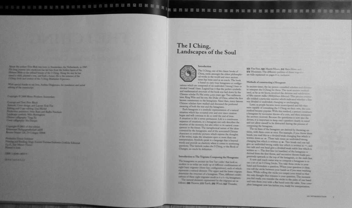 I Ching, Revisiting an Ancient Chinese Oracle - Landscapes of the soul