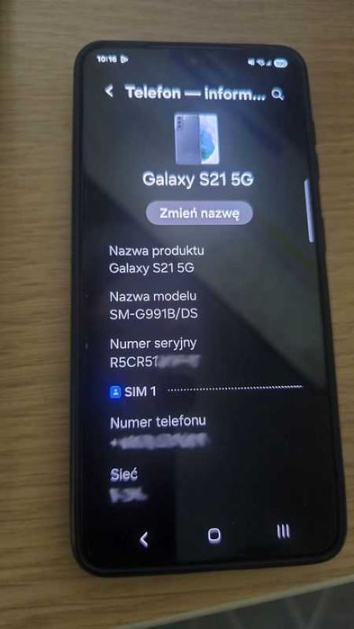 Samsun Galaxy S21 5G 8/256GB RAM /używany/