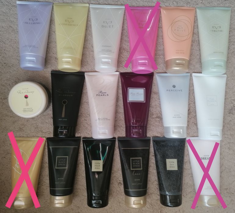 Avon perfumowany balsam do ciała 150 ml.

Produkty nowe (nieotwierane)