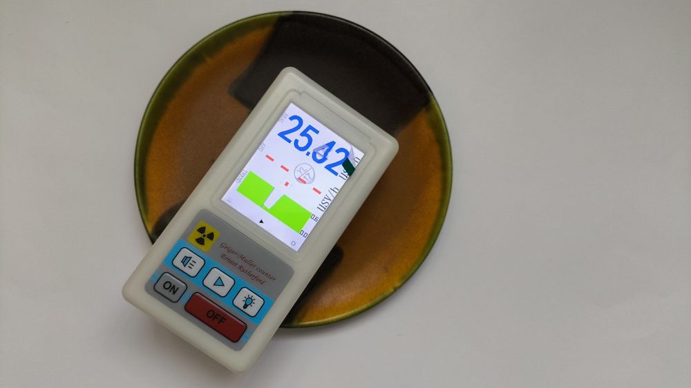 Oryginalny Dozymetr Licznik Geigera BR-6 MiernikPromieniowania