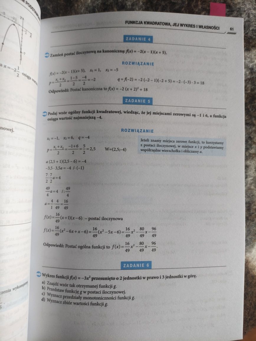 Repetytorium maturzysty matematyka