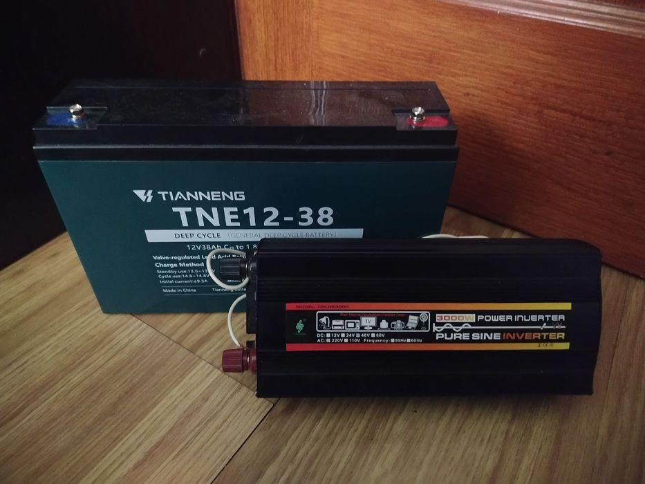 Акумулятор tianneng 12v 38a ecoflow екофлоу black out блек аут