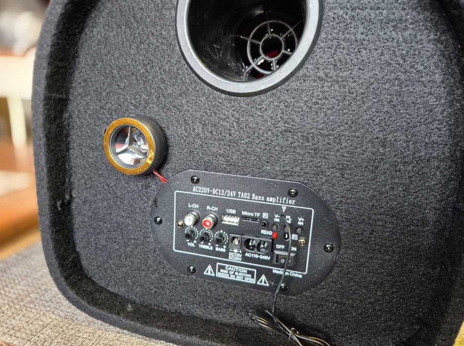 Колонка бочка сабвуфер 10 1000 вт радіо блютус флешка пульт нова