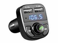 Transmiter samochodowy bluetooth fm mp3 sd fm