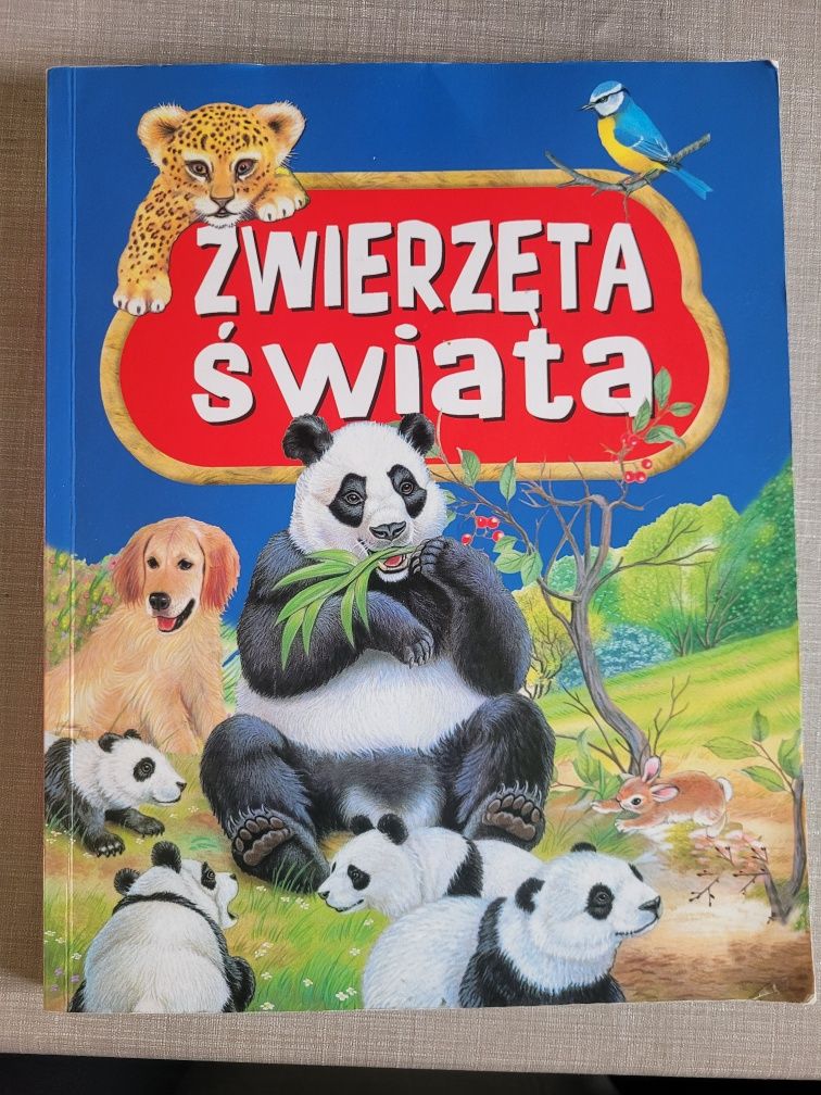 Książka dla dzieci - Zwierzęta świata