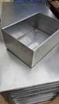 Caixas de inox para produtos alimentares