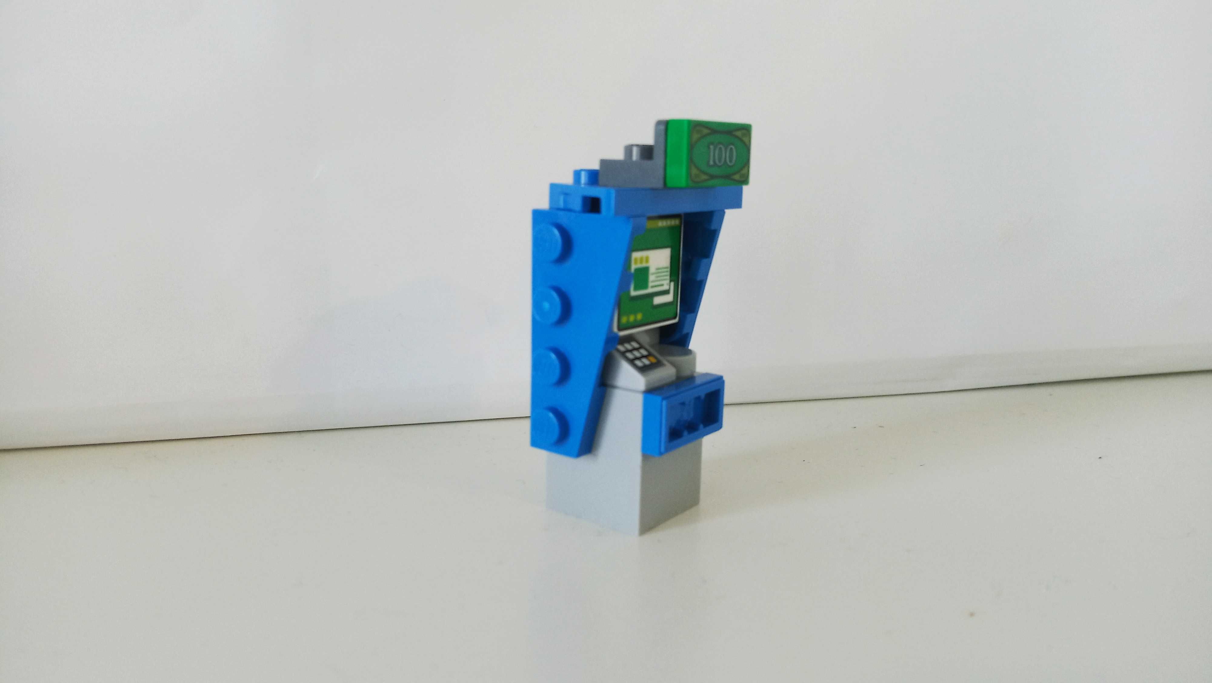 Lego Moc ATM bankomat