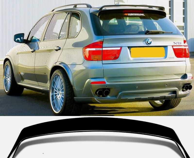 Spoiler Skrzydło Wing BMW X5 E70 Czarny Połysk