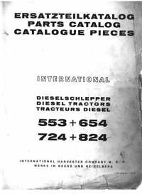 Katalog części International 553, 654, 724, 824