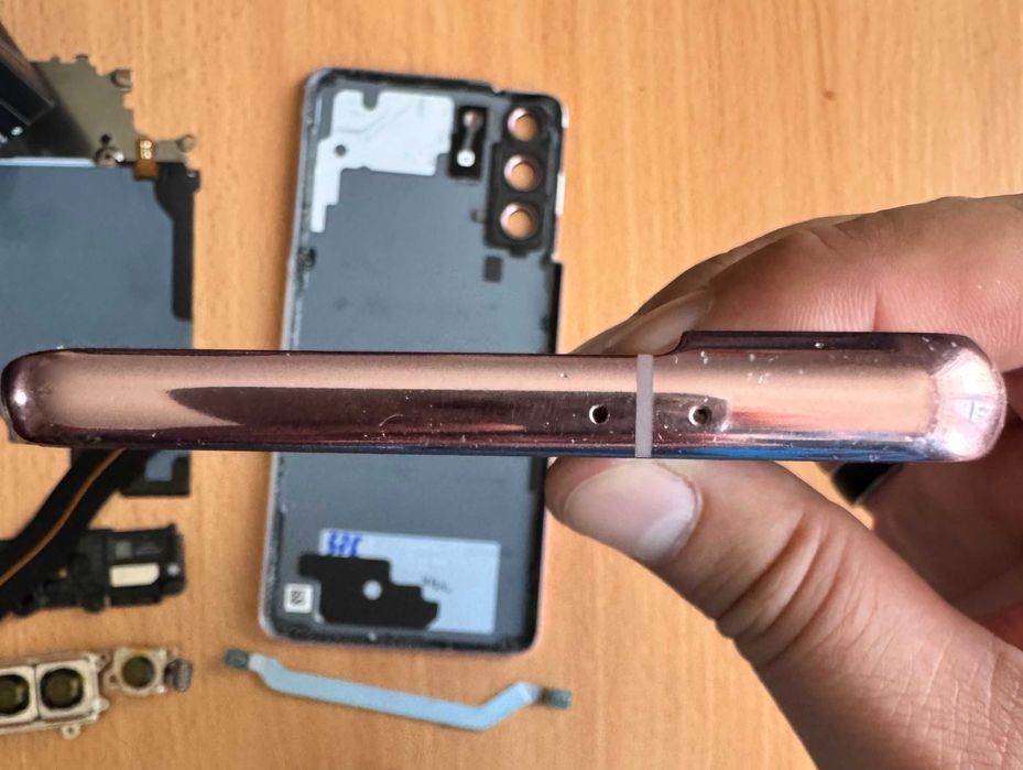 100% оригинальный дисплей Samsung Galaxy S21 5G Phantom Pink SM-G991B