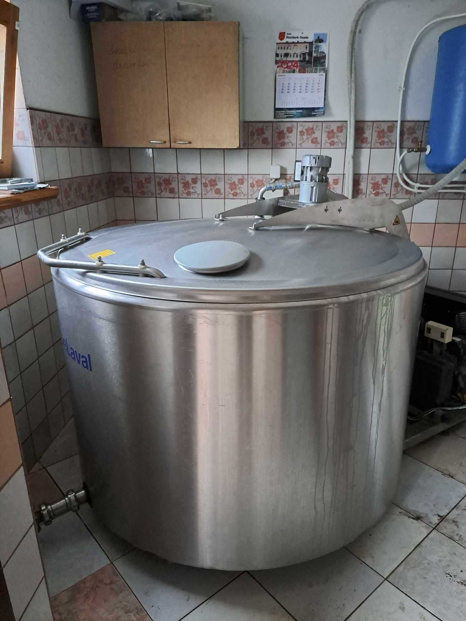 Schładzalnik do mleka (zbiornik) 1080 litrów + 420 litrów