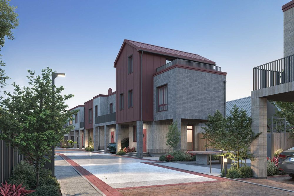 2-поверховий таунхаус. 4 кімнати, 3 тераси, 2 паркомісця