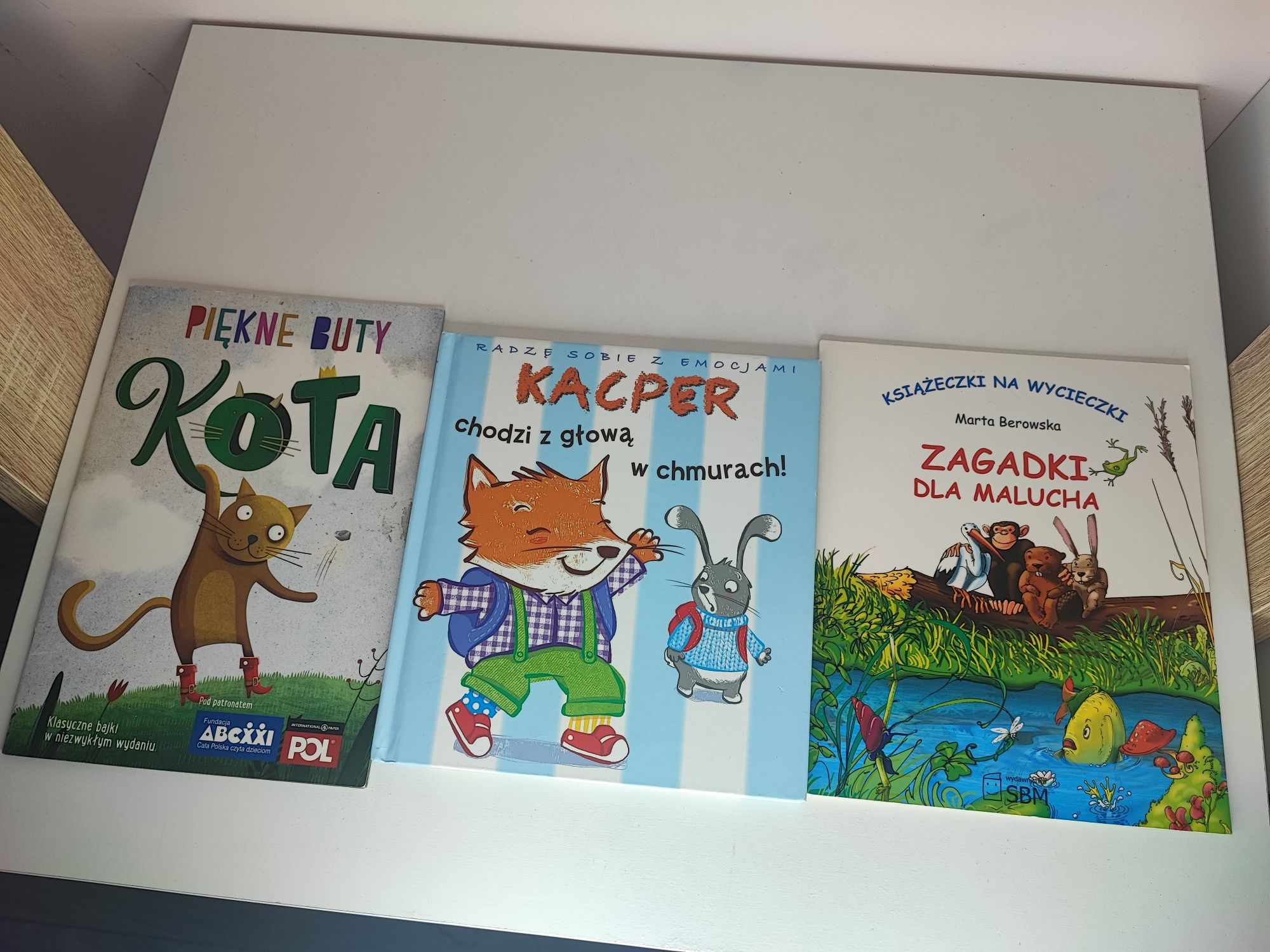 Mix książeczek dla dzieci, Zagadki, Kacper, plus gratis