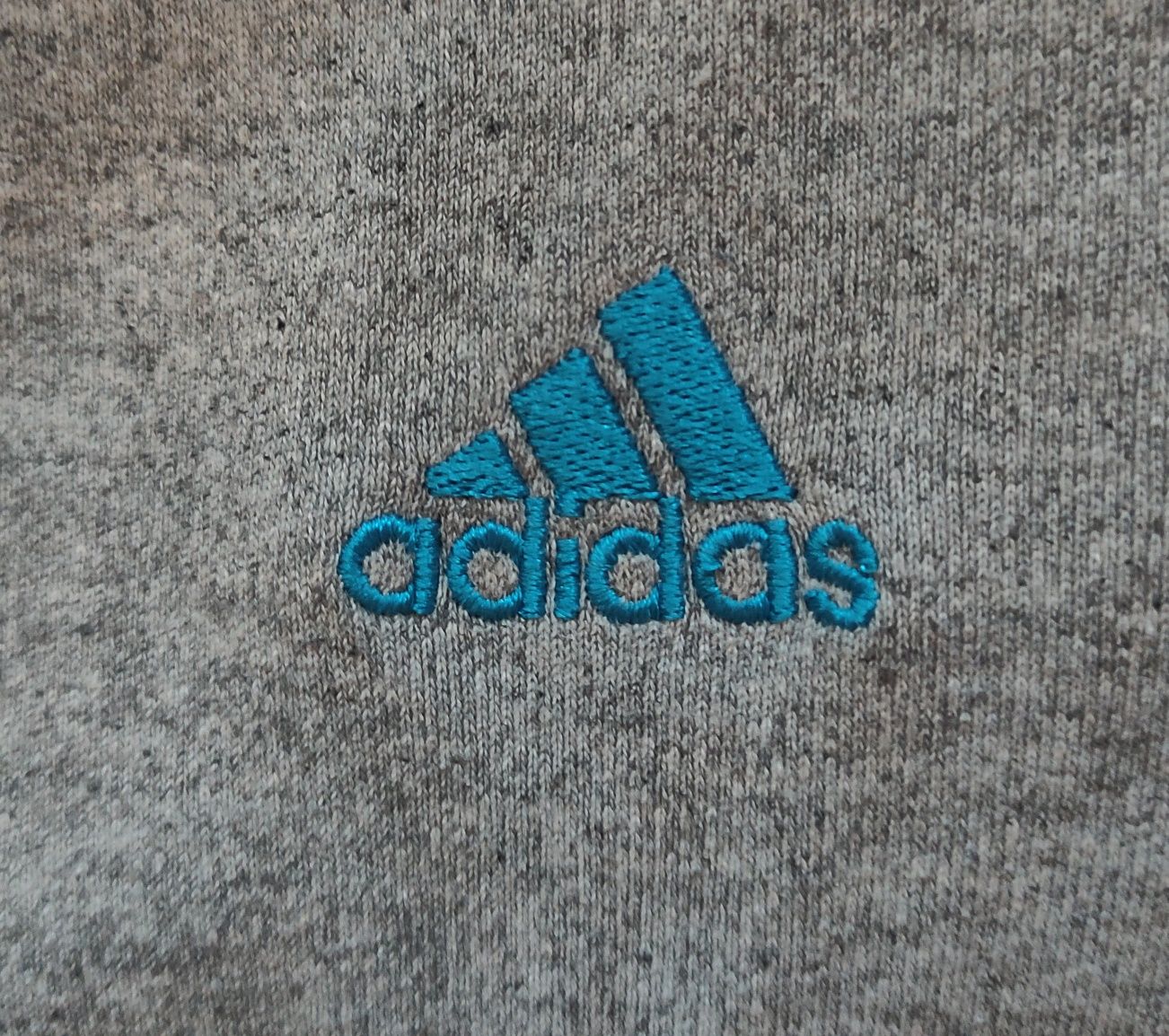 Adidas oryginalna bluza z kapturem szara S