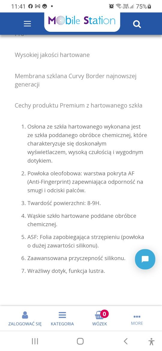 Szkło hartowane  Realme 7 Pro Box