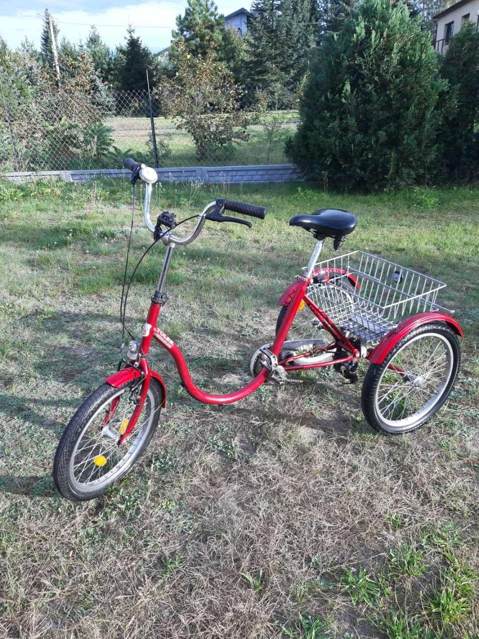 Rover trzykołowy trajka