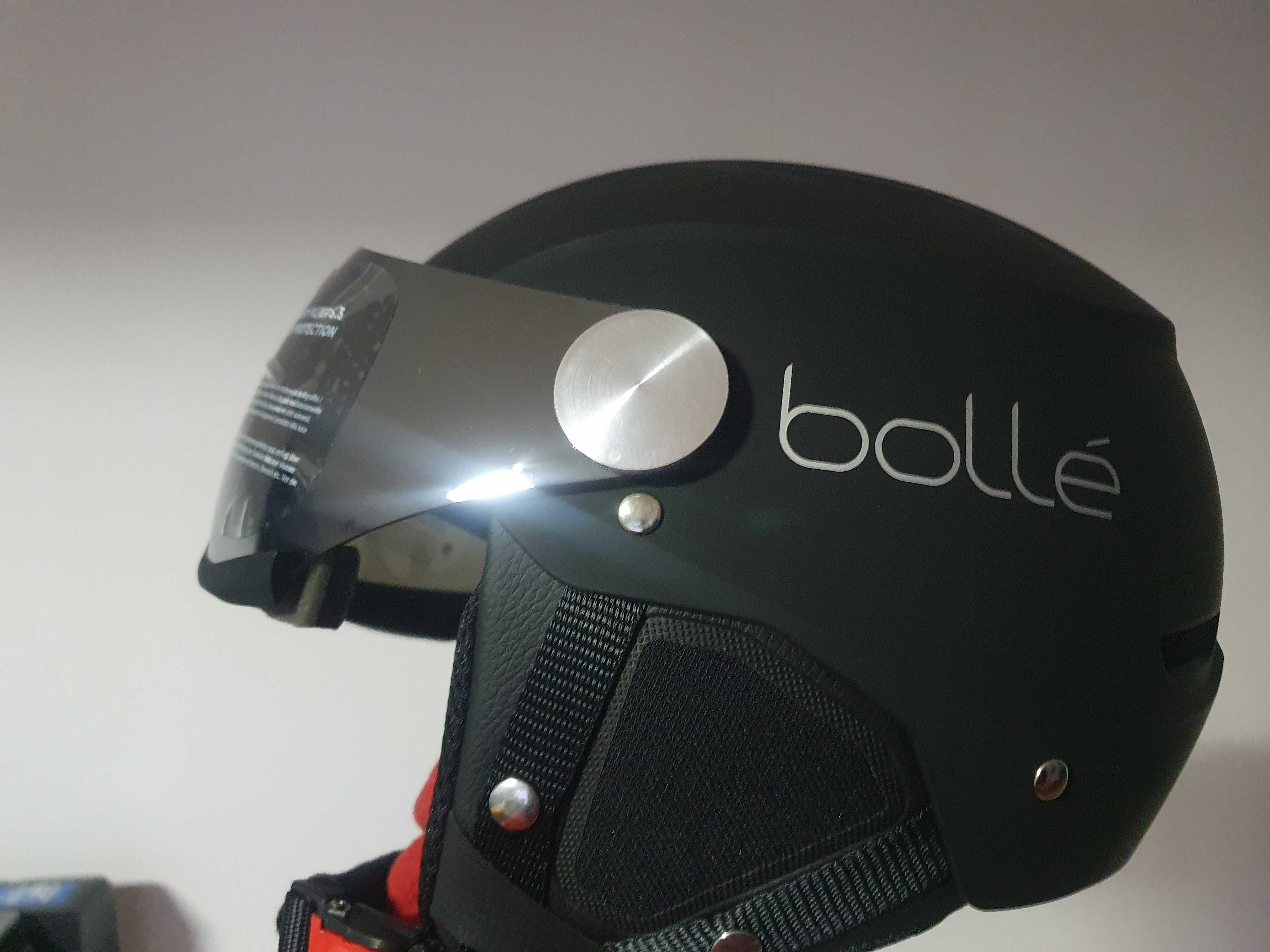 Nowy Kask Bolle Backline Visor czarny mat