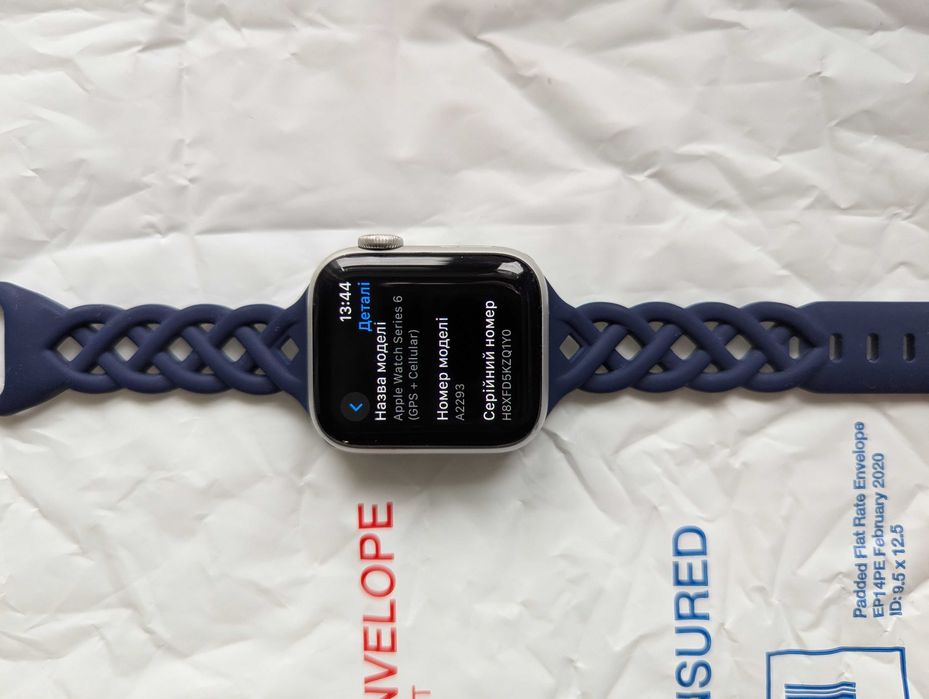 актуальні 26 iOS справні без блокувань Apple Watch series 6 40 silver