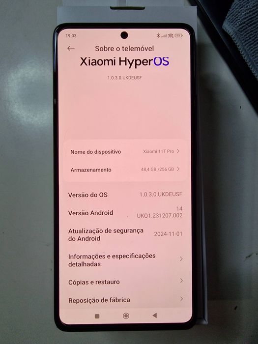 Xiaomi 11T Pro 256GB 108MPx na Caixa