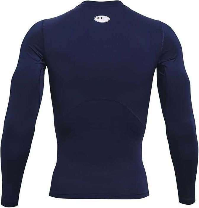 Koszulka UNDER ARMOUR Heatgear Męska Funkcyjna Oddychająca Granatowy L