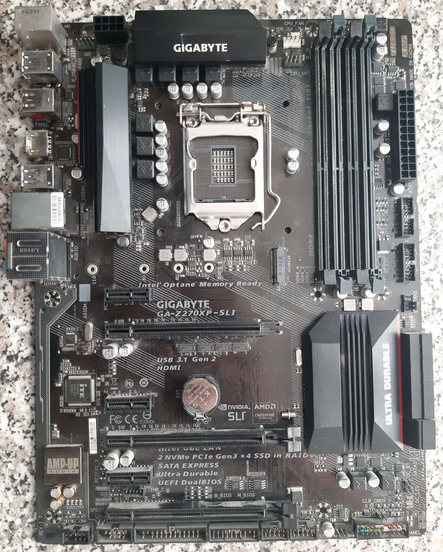 Материнська плата GIGABYTE GA-Z270XP-SLI