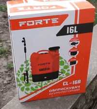 Forte cl 16a опрыскиватель аккумуляторный 12в/8а/16л/ насадки