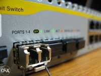 Switch allied telesyn advanced layer 3+ 24-port gigabit at-9924T