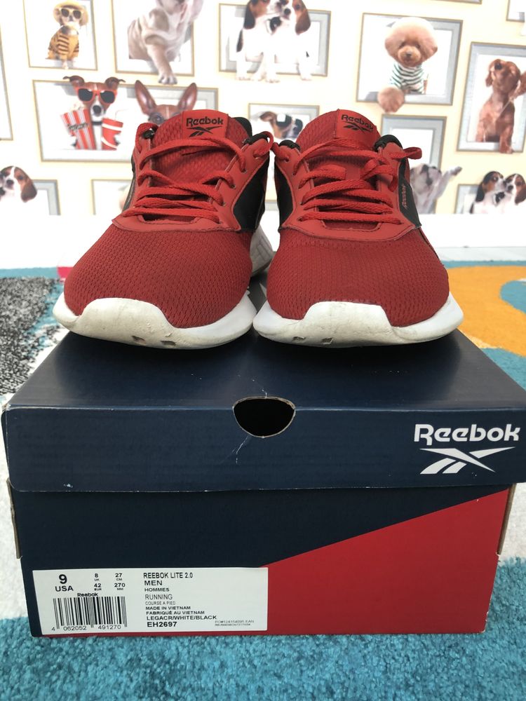 Кросівки чоловічі Reebok Lite 2.0, 
розмір 42, 27 см, 
made in Vietnam