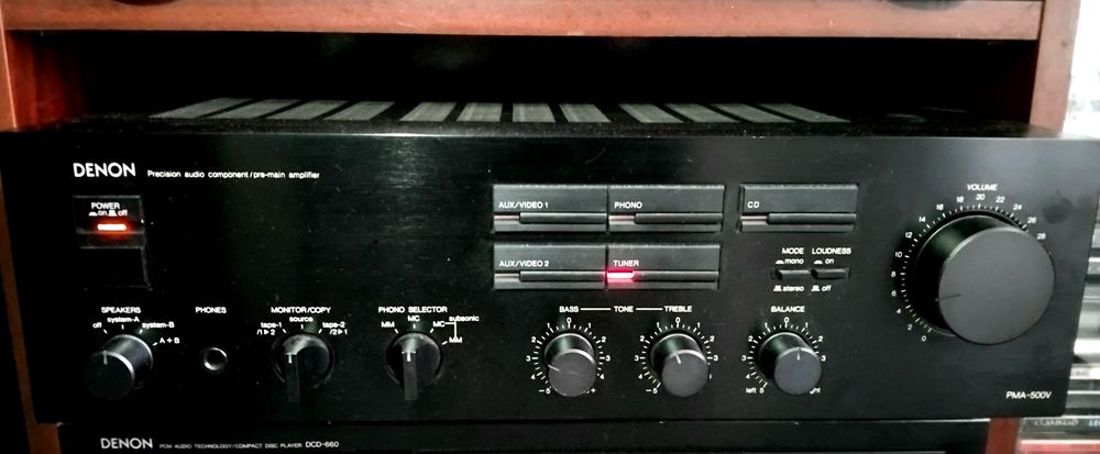 Wzmacniacz Denon PMA-500V japoński